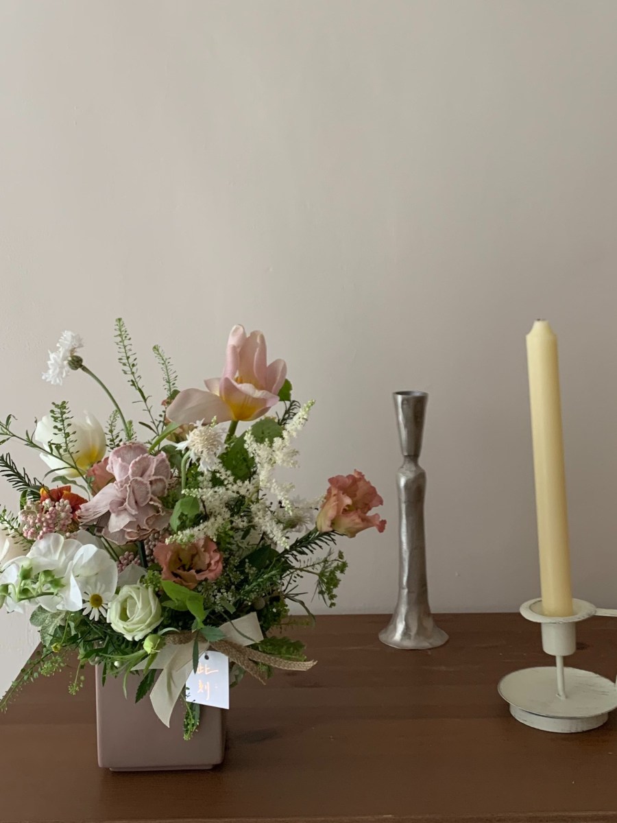 初學鮮花花藝,一起來插花